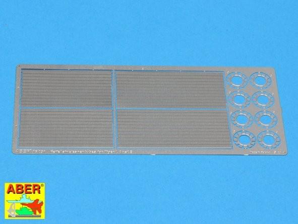 ABA16031 FEIFEL AIR CLEANERS TUBES FOR EARLY TIGER I (TAMIYA)