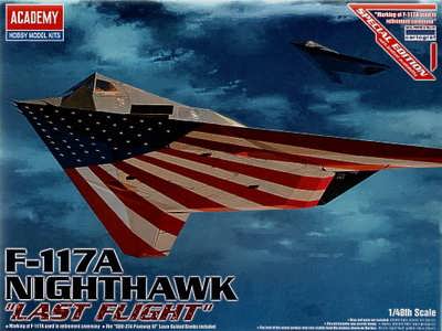 AC12219 F-117A NIGHTHAWK &#34;LAST FLIGHT&#34;