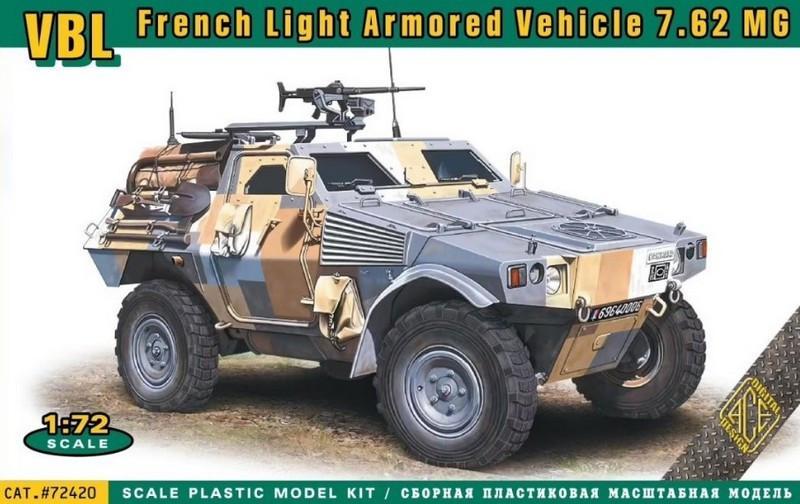 ACE72420 VBL FRENCH LIGHT ARMORED VEHICLE 7.62MG <div style=display:none>G2B6076420</div>