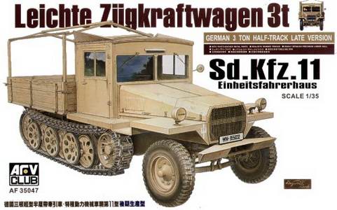 AF35047 GERMAN SD.KFZ.11 3 TON 1/2 TRACK LATE <DIV STYLE=DISPLAY:NONE>G2B2935047</DIV>