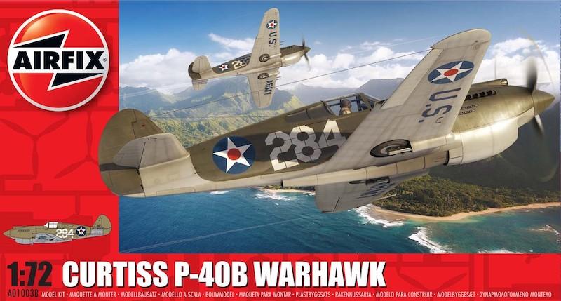 AX01003B CURTISS P-40B WARHAWK