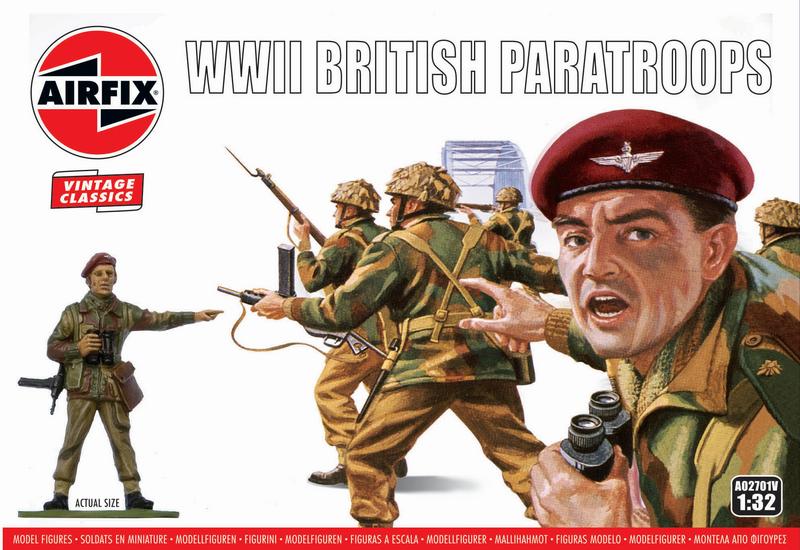 AX02701V WWII BRITISH PARATROOPS