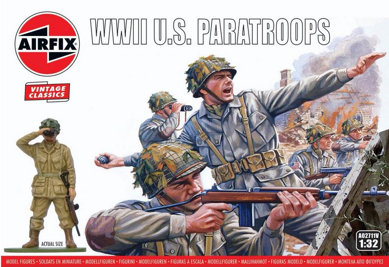 AX02711V WWII U.S. PARATROOPS