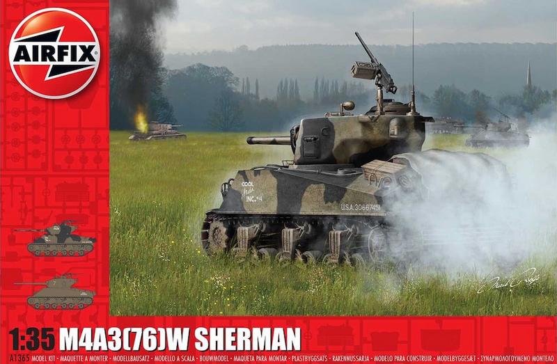 AX1365 M4A3(76)W SHERMAN BATTLE OF THE BULGE