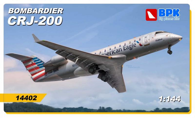 BPK14402 BOMBARDIER CRJ 200 AMERICAN EAGLE<DIV STYLE=DISPLAY:NONE>G2B1987402</DIV>