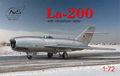 BX72014 LAVOCHKIN LA-200 WITH &#34KORSHUN&#34 RADAR. <div style=display:none>G2B5972014</div>