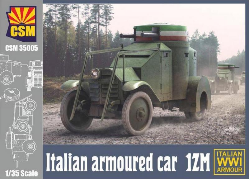 CSM35005  ITALIAN ARMOURED CAR 1ZM