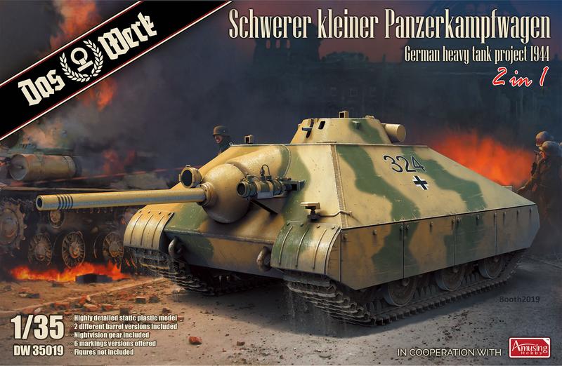 DAS35019  SCHWERER KLEINER PANZER - HEAVY TANK PROJECT 1944