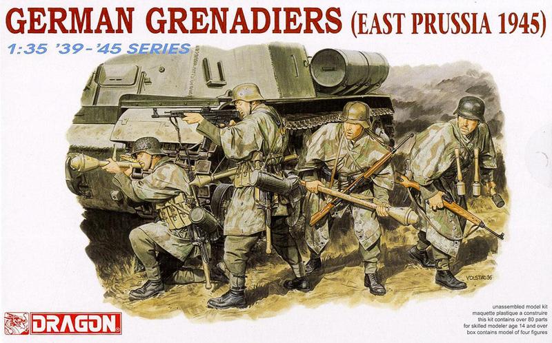 DN6057 GERMAN GRENADIERS (EAST PRUSSIA 1945)
