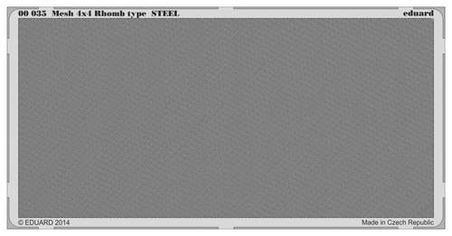 ED00035 MESH 4X4 RHOMB TYPE STEEL <div style=display:none>G2B3900035</div>