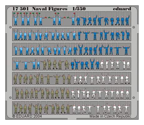 ED17501 NAVAL FIGURES IN COLOUR