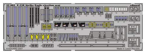 ED32601 F-15E STRIKE EAGLE EJECTION SEAT (TAMIYA) -<DIV STYLE=DISPLAY:NONE>G2B3932601</DIV>