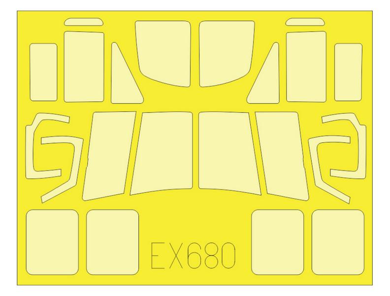EDEX680 BELL UH-1N (KITTY HAWK MODEL)