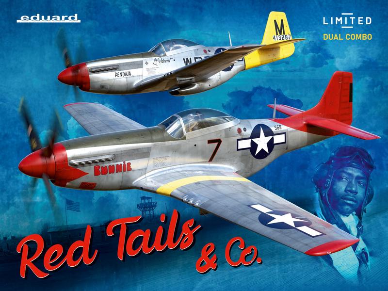 EDK11159 RED TAILS & CO. DUAL COMBO 1/48 <DIV STYLE=DISPLAY:NONE>G2B3911159</DIV>