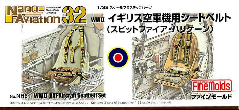FMNH6 WWII RAF AIRCRAFT SEATBELT SET