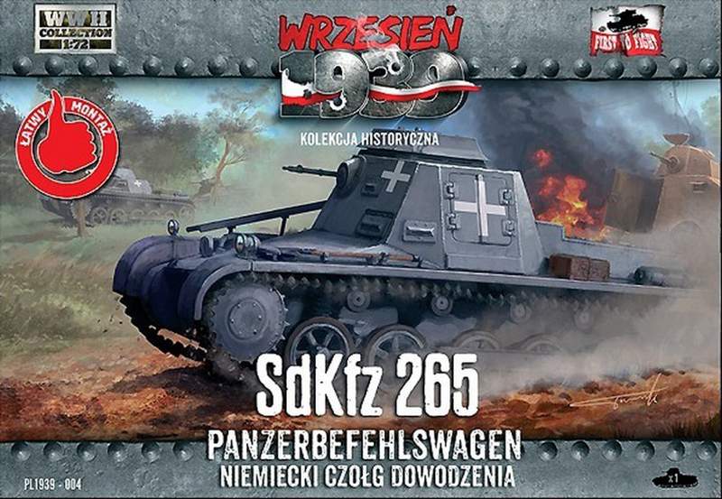 FTF004 SD.KFZ.265 PANZERBEFEHLSWAGEN GERMAN COMMAND TANK