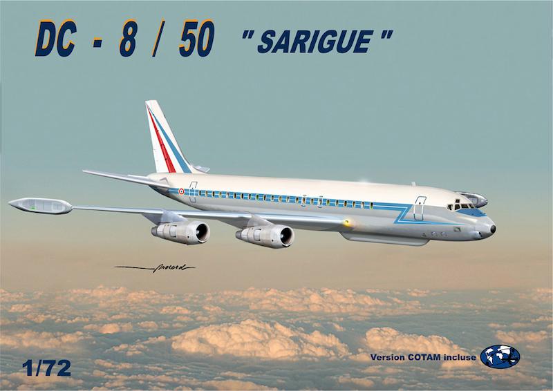 GP110AAF DOUGLAS DC-8/ 50 'SARIQUE' (VERSION COTAM INCLUDED)
