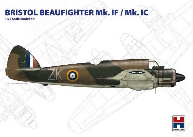 H2K72002 BEAUFIGHTER MK. IF/IC <DIV STYLE=DISPLAY:NONE>G2B3002057018</DIV>