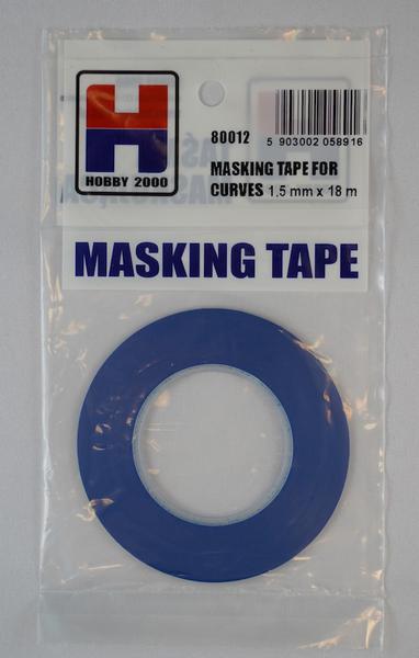 H2K80012 MASKING TAPE FOR CURVES 1,5 MM X 18 M<DIV STYLE=DISPLAY:NONE>G2B3002058916</DIV>