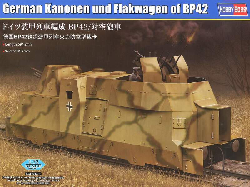 HB82925 KANONEN UND FLAKWAGEN OF BP42 (GERMAN)
