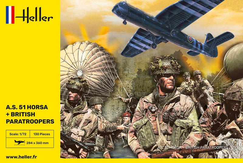 HE30313 A.S. 51 HORSA + PARATROOPERS