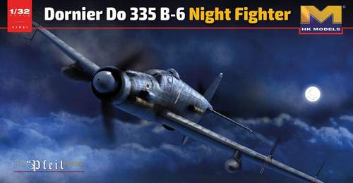HKM01E021 DORNIER DO 335 B-6 NIGHT FIGHTER <div style=display:none>G2B7041570236</div>