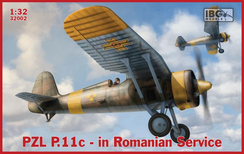 IBG32002 PZL P.11C FIGHTER IN ROMANIAN SERVICE