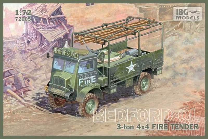 IBG72005 BEDFORD QLR 3 TON 4X4 FIRE TENDER