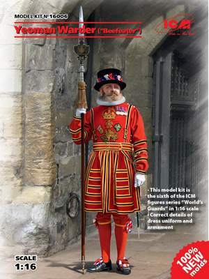 ICM16006 YEOMAN WARDER &#34BEEFEATER&#34  (NUEVO MOLDE) <DIV STYLE=DISPLAY:NONE>G2B3316006</DIV>