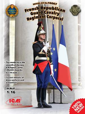 ICM16007 FRENCH REPUBLICAN GUARD CAVALRY REGIMENT CORPORAL (NUEVO MOLDE)