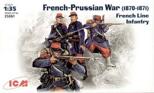 ICM35061 FRENCH-GERMAN WAR 1870-1871 FRENCH LINE
