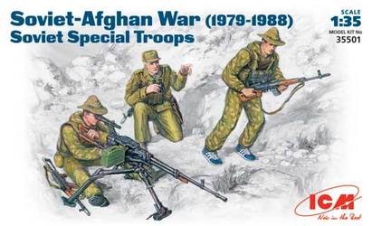 ICM35501 SOVIET SPECIAL FORCES SOVIET-AFGHAN WAR  <DIV STYLE=DISPLAY:NONE>G2B3315501</DIV>