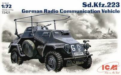 ICM72421 SD.KFZ.223 RADIO COMMUNICATION VEHICLE  <DIV STYLE=DISPLAY:NONE>G2B3312421</DIV>
