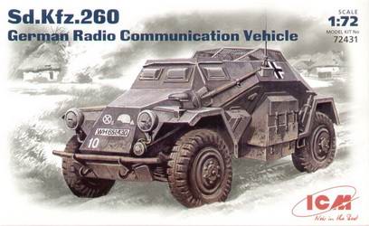 ICM72431 SD.KFZ.260 RADIO COMMUNICATION VEHICLE