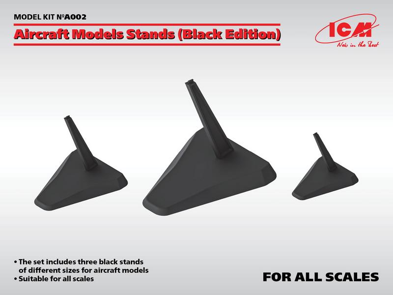 ICMA002 AIRCRAFT BLACK MODELS STANDS (NUEVO MOLDE) <DIV STYLE=DISPLAY:NONE>G2B3319002</DIV>