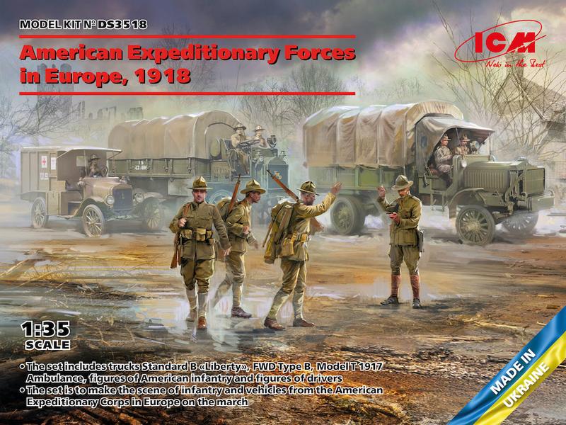 ICMDS3518 AMERICAN EXPEDITIONARY FORCES IN EUROPE, 1918<DIV STYLE=DISPLAY:NONE>G2B3313518</DIV>