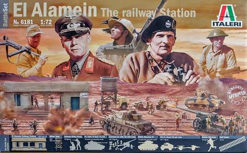 IT6181 EL ALAMEIN - BATTLE AT THE RAILWAY STATION