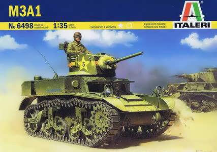 IT6498 AMERICAN LIGHT TANK M3A1 STUART