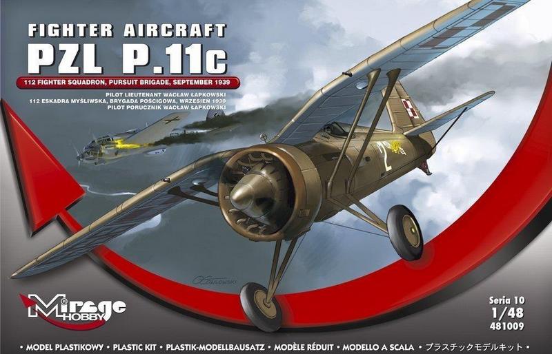MIR481009 FIGHTER AIRCRAFT PZL P.11C