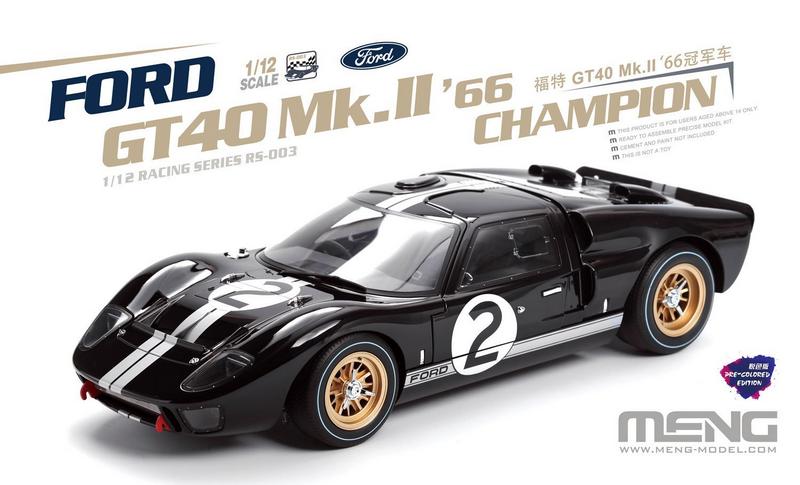MMRS-003 FORD GT40 MK.II &#39;66 CHAMPION (PRE-COLORED EDITION) <div style=display:none>G2B5930334</div>