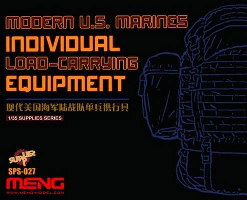 MMSPS-027 MODERN US MARINES INDIVIDUAL LOAD CARRYING EQUIPMENT (RESIN) <br><img  img src=A.gif>