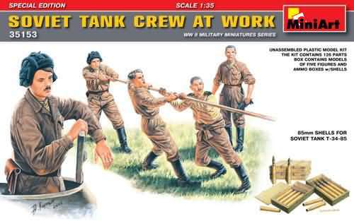 MT35153 SOVIET TANK CREW AT WORK SPECIAL EDITION <div style=display:none>G2B6465153</div>