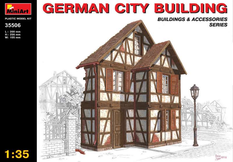MT35506 RUINED GERMAN CITY BUILDING