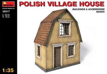 MT35517 POLISH VILLAGE HOUSE