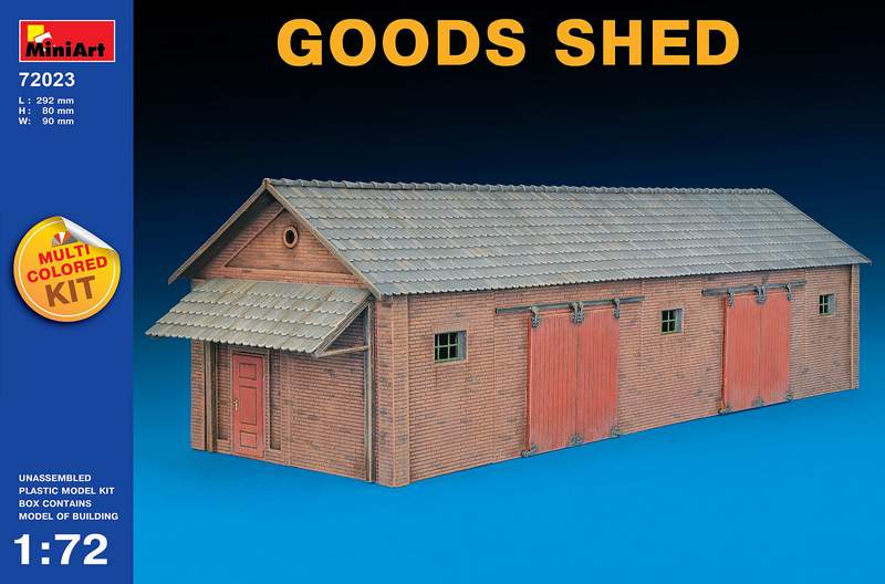 MT72023 GOODS SHED (MULTI COLOURED KIT) <DIV STYLE=DISPLAY:NONE>G2B6467023</DIV>