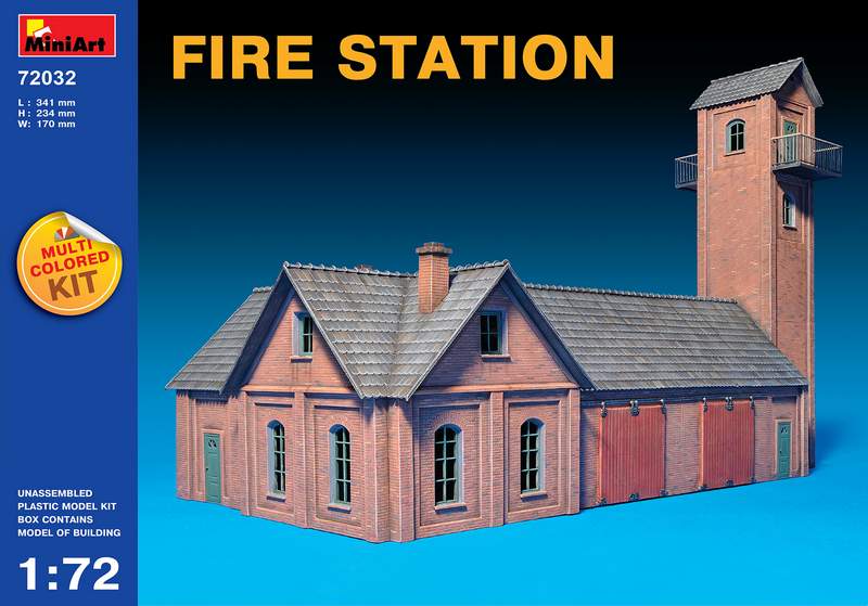 MT72032 FIRE STATION (MULTI COLOURED KIT) <DIV STYLE=DISPLAY:NONE>G2B6467032</DIV>
