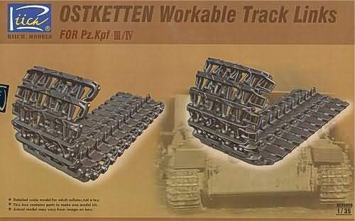 RE30008 OSTKETTEN WORKABLE TRACK LINKS FOR PZ.KPFW.III/PZ.KPFW.IV