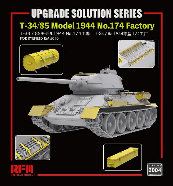RM2004 UPGRADE KIT FOR T-34/85 MODEL 1944 NO.174 FACTORY (FOR RFM 5040)