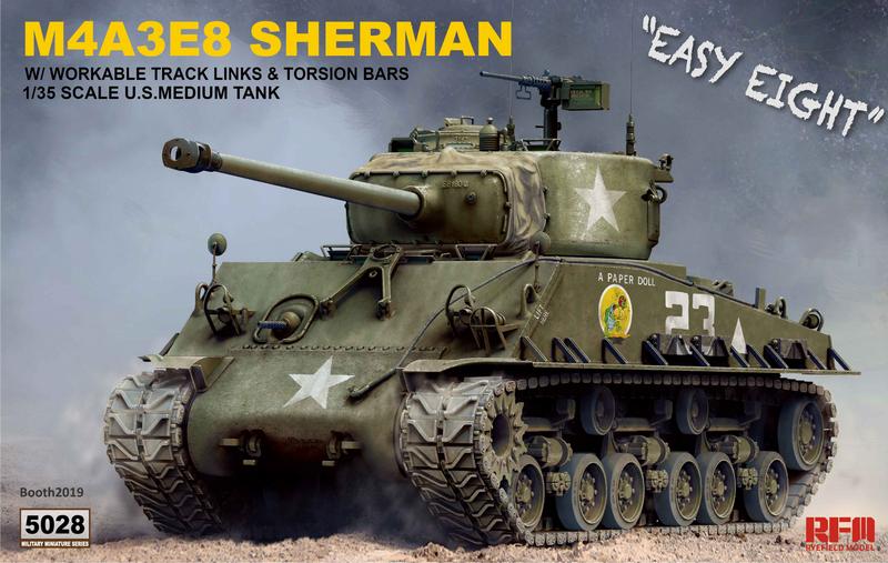 RM5028 SHERMAN M4A3E8 WITH WORKABLE TRACK LINKS<DIV STYLE=DISPLAY:NONE>G2B4806262031</DIV>