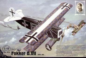 ROD418 FOKKER D.VII OAW (MID)  <DIV STYLE=DISPLAY:NONE>G2B1071418</DIV>